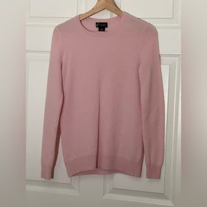 Bloomingdales Cashmere Sweater Crewneck Pink